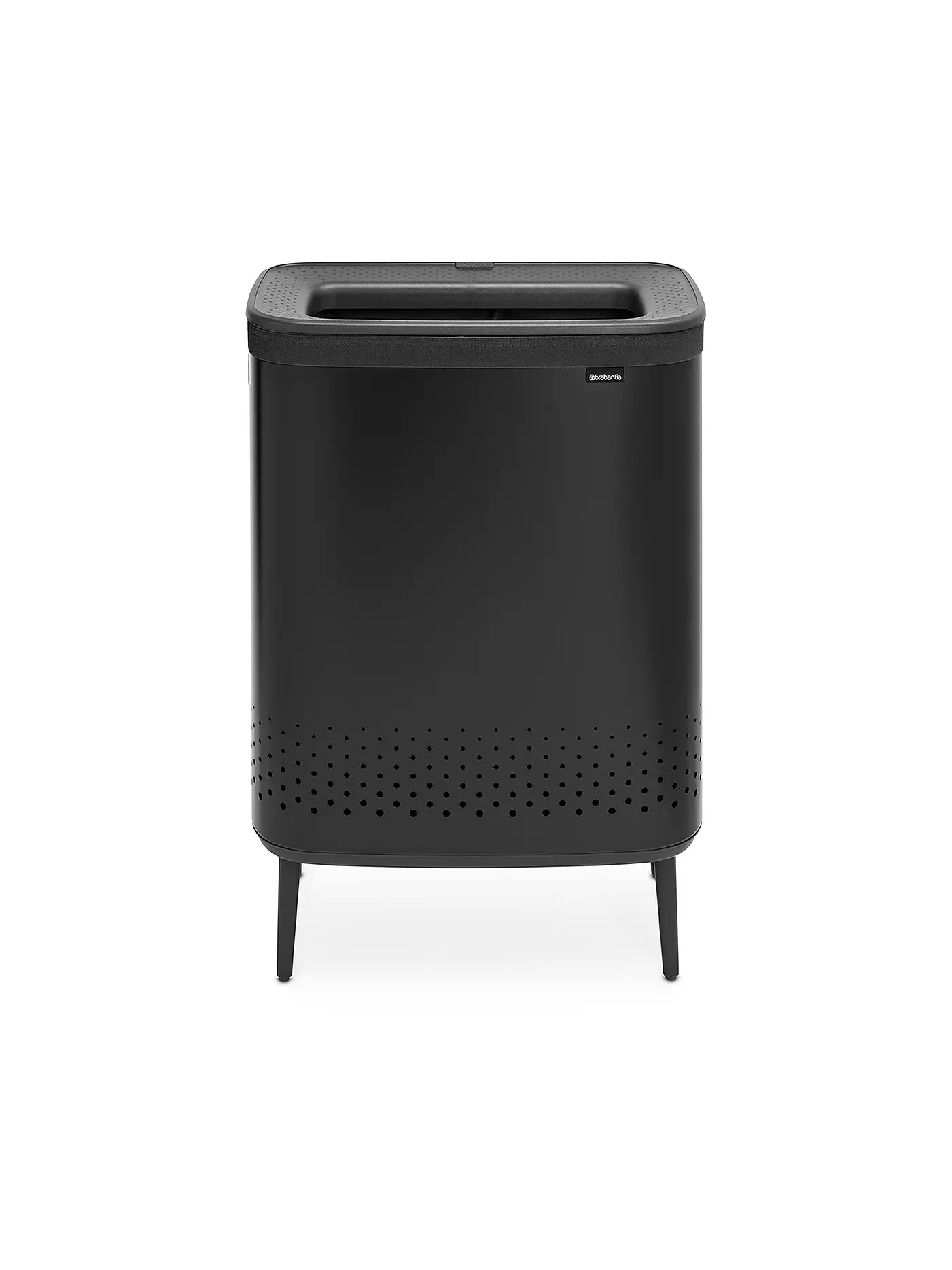 BRABANTIA | Wäschebox Bo 2x45l Schwarz | 